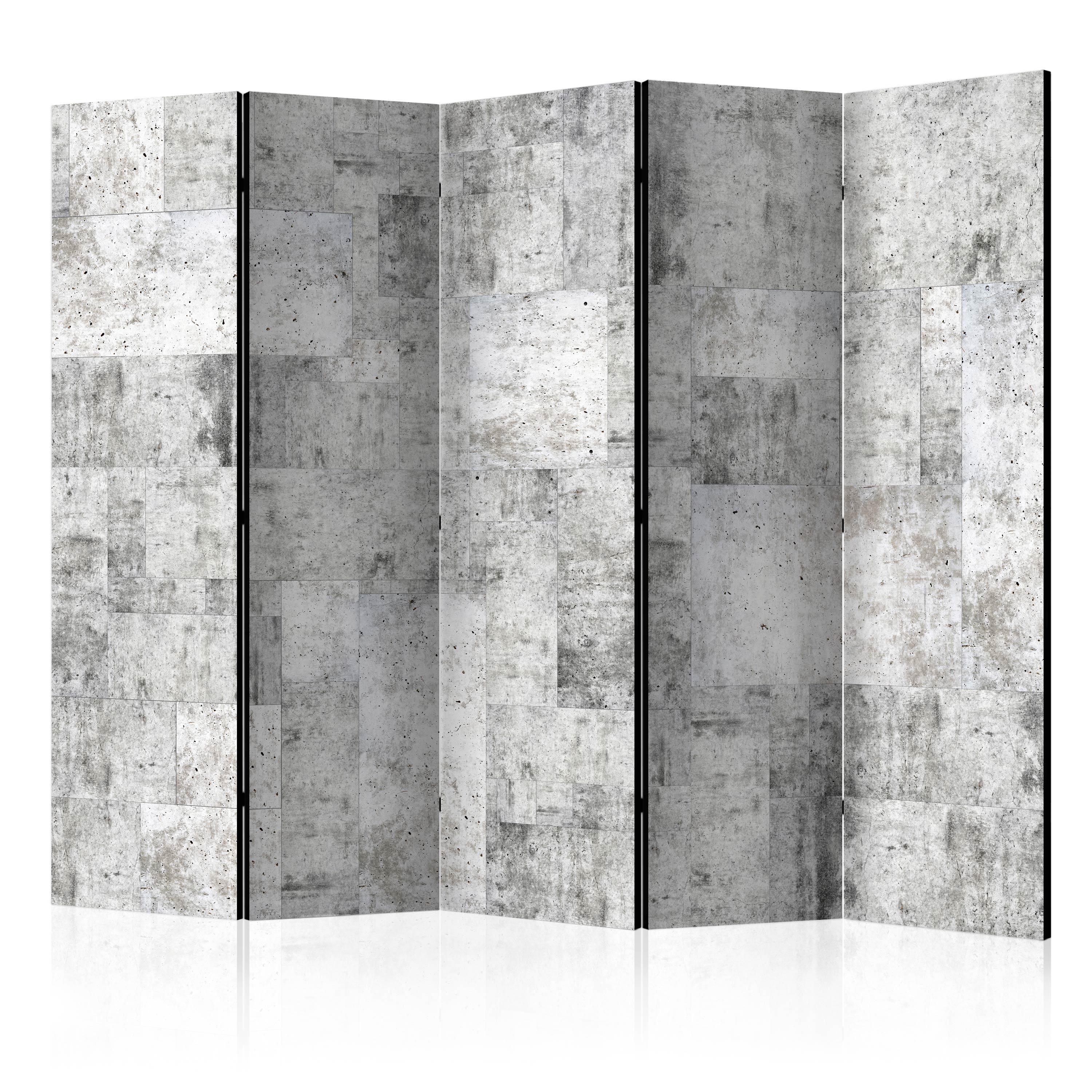 Rumsavdelare Arkiio Concrete Grey City II 225x172 cm