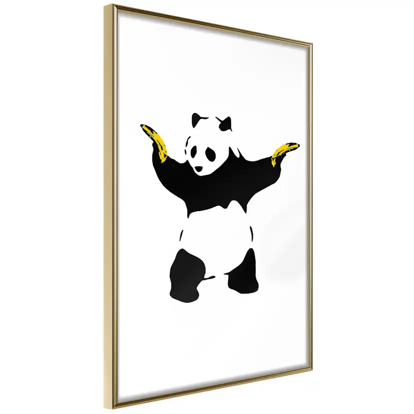 Poster Artgeist Affisch Panda with Guns