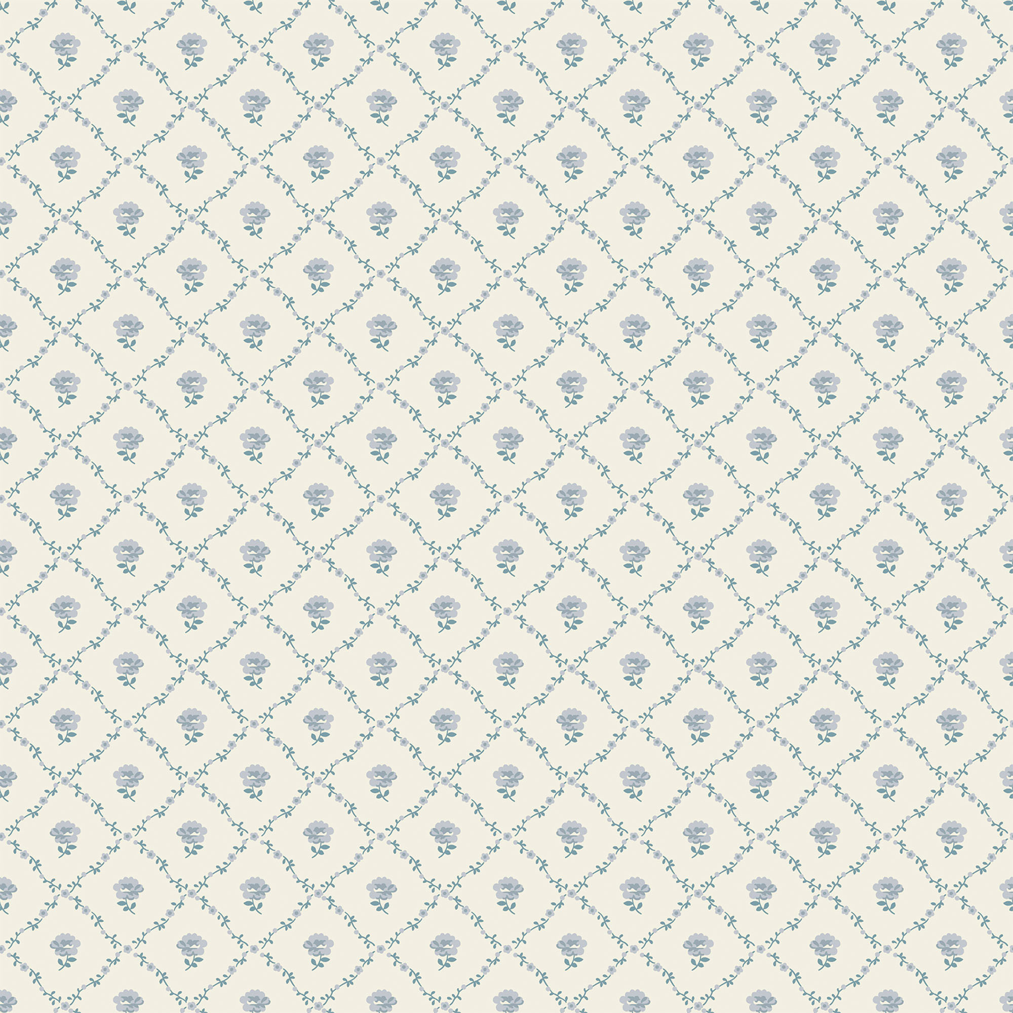 Tapet Laura Ashley Kate Pale Seaspray Blå 122745