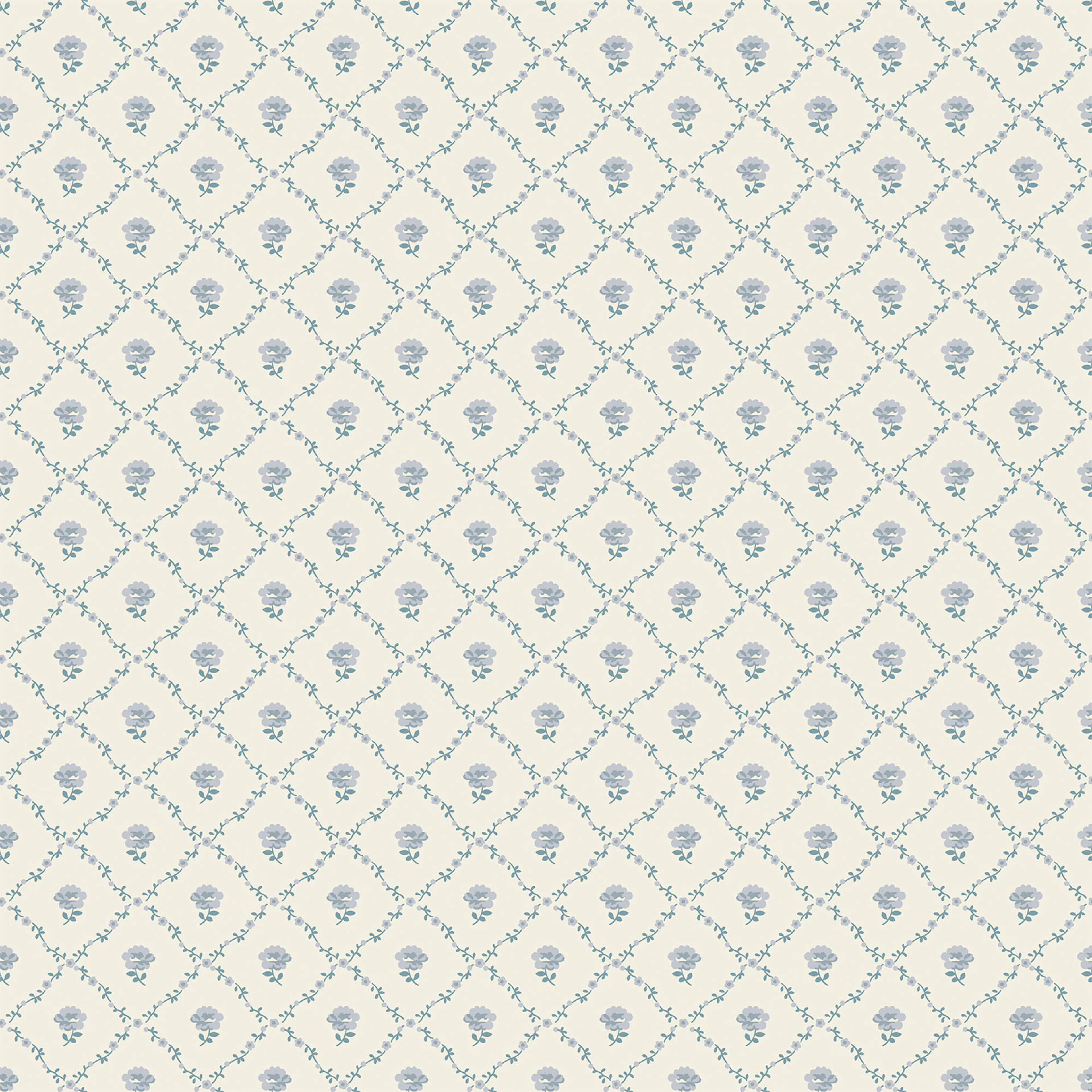 Tapet Laura Ashley Kate Pale Seaspray Blå 122745