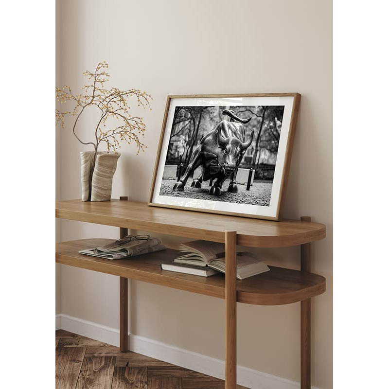 Poster Gallerix Charging Bull No2