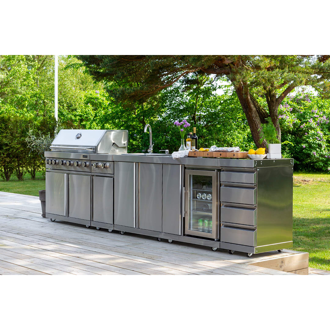 Fristående Utekök Myoutdoorkitchen Stainless Collection Oregon