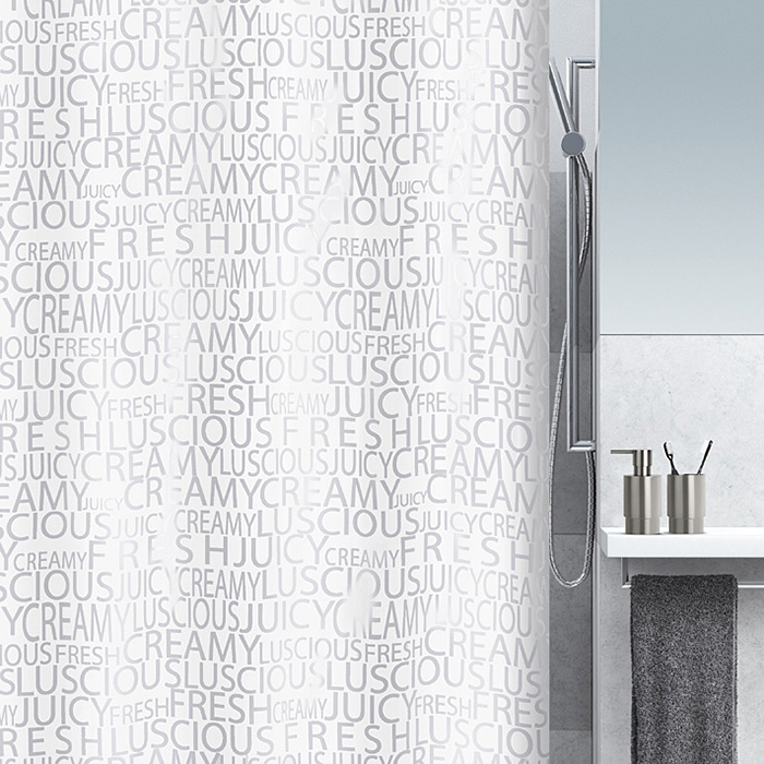 Duschdraperi Spirella Creamy