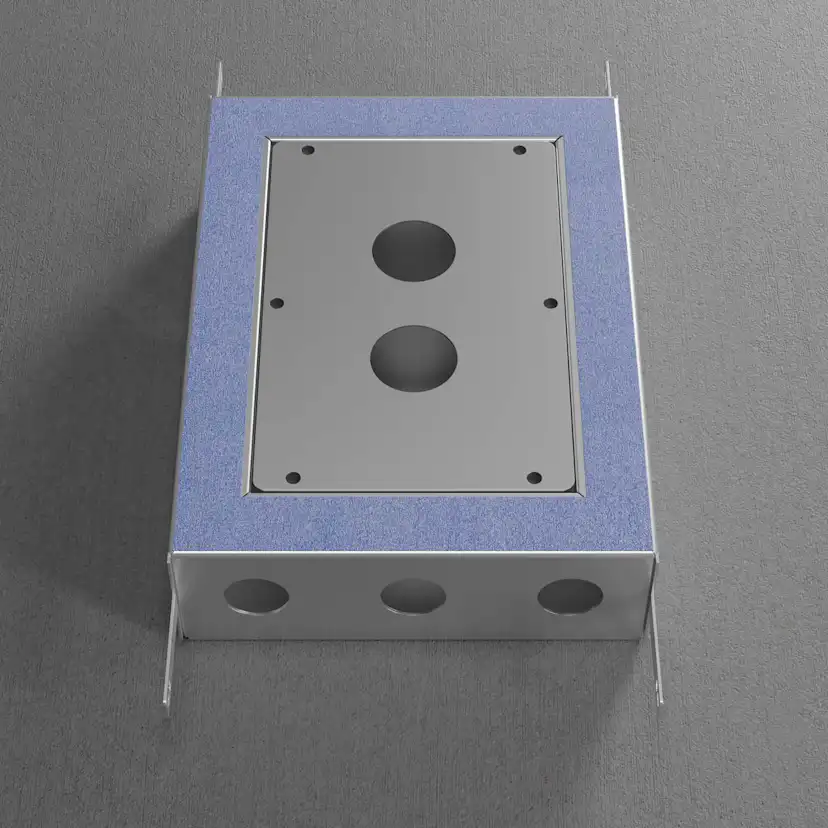 Takduschset Scandtap Steel Harmonized 3X för Inbyggnad