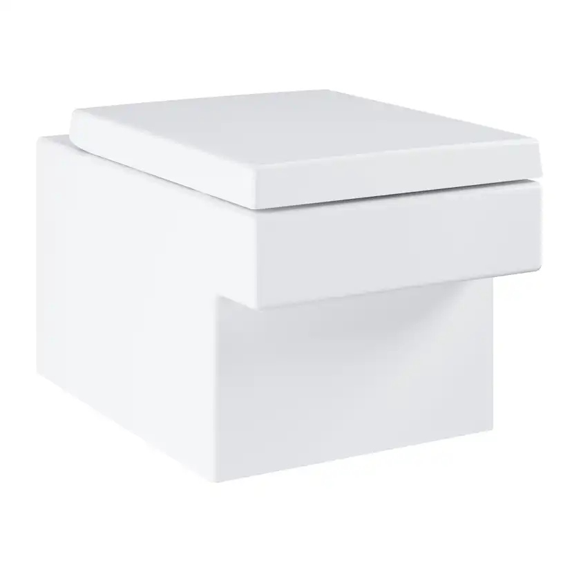 Vägghängd Toalettstol Grohe Cube Ceramic 39244 Komplett