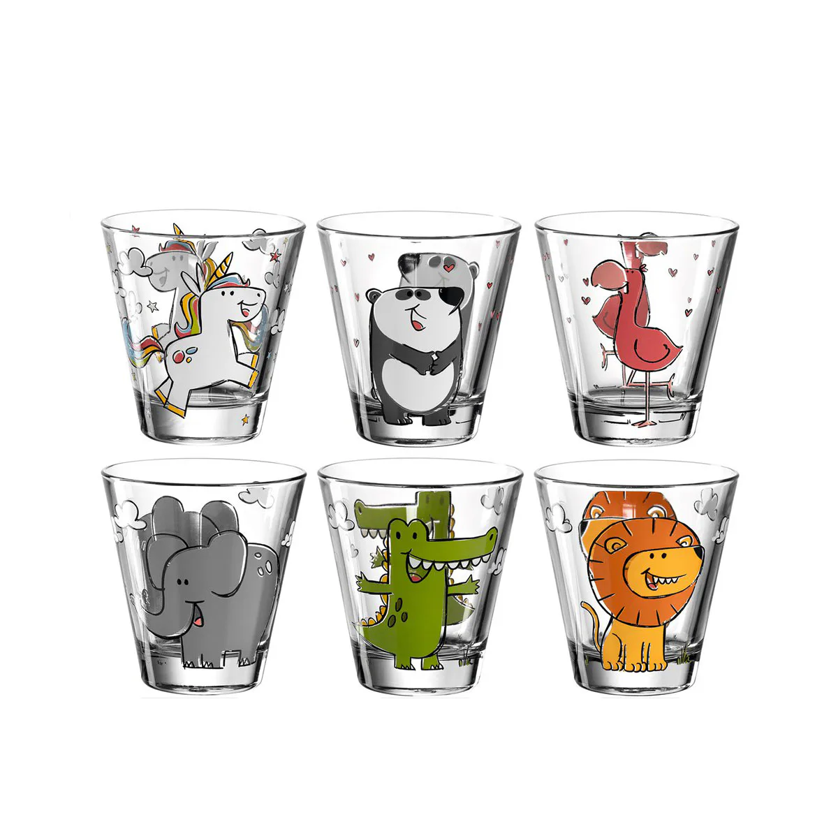 Tumberglas Leonardo Bambini 6-pack