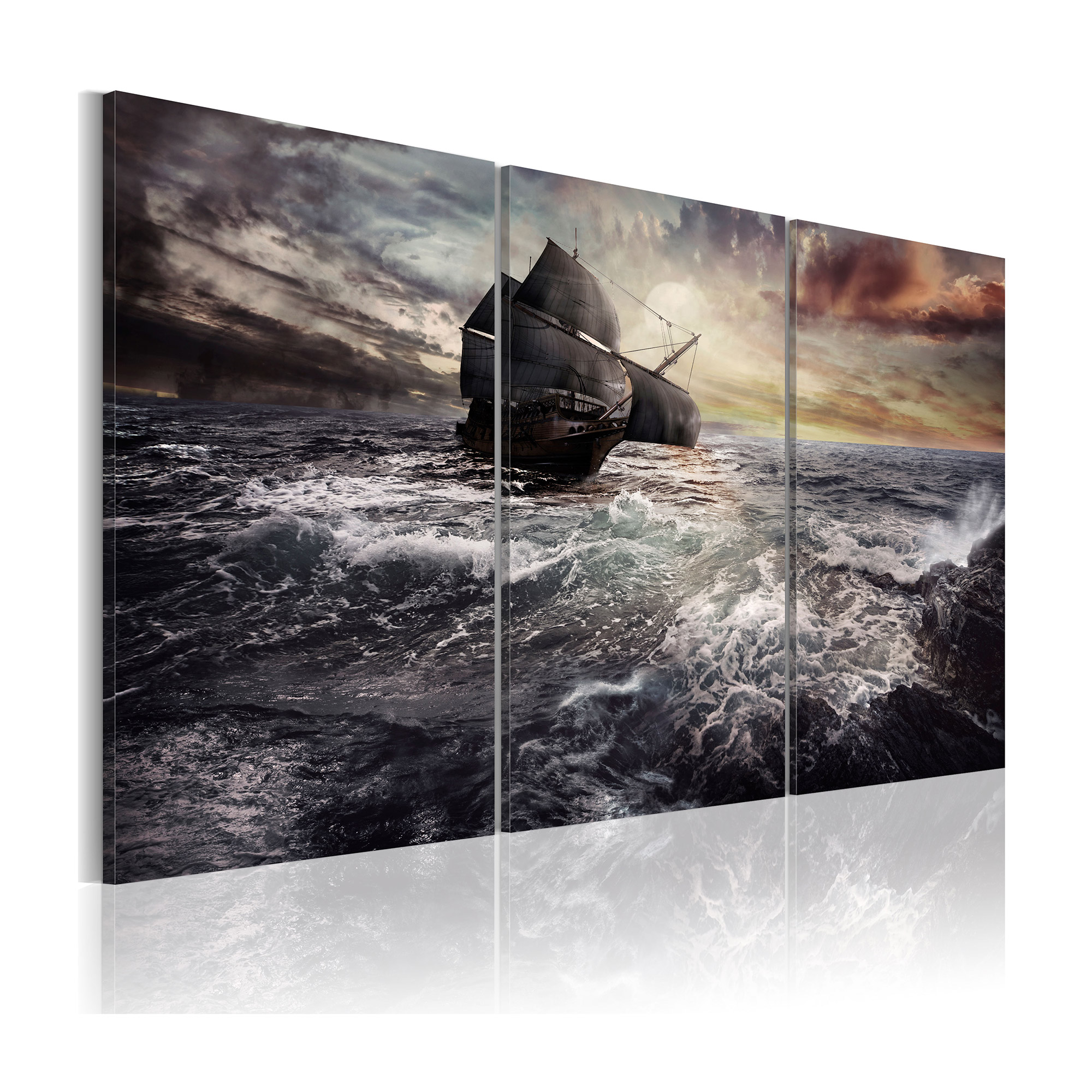 Tavla Arkiio Lonely Ship On A High Seas