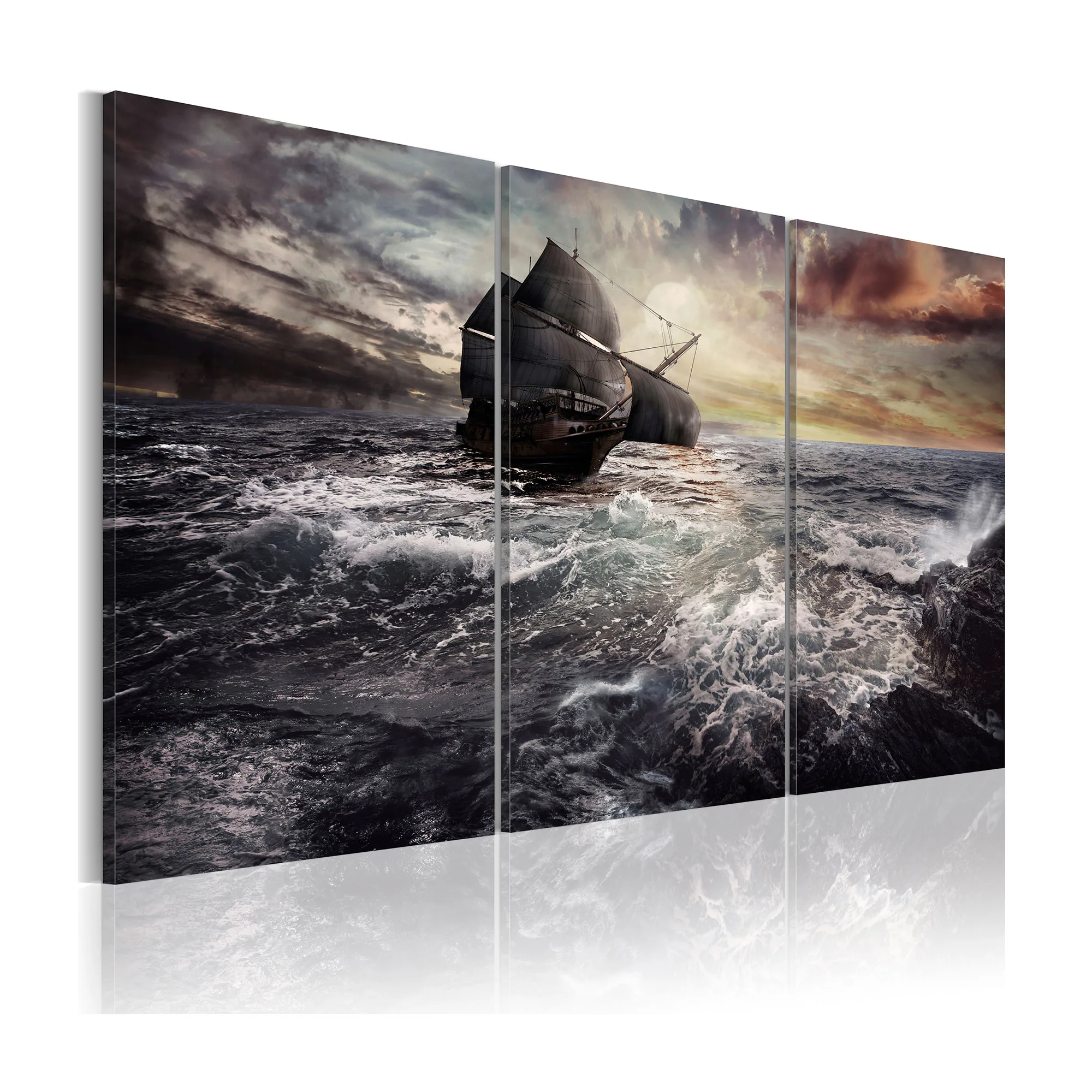 Tavla Arkiio Lonely Ship On A High Seas