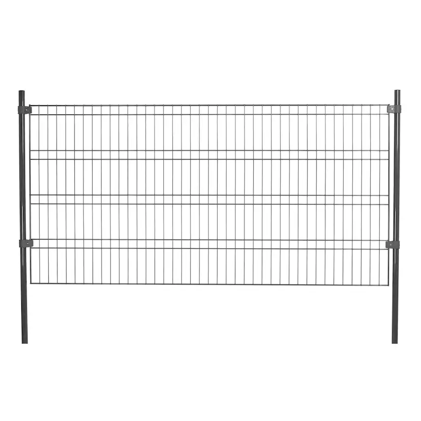 PANELFENCE 100 CM GREY, FENCE PACKAGE 4 FENCE Grå, Stängselset 4 Moduler