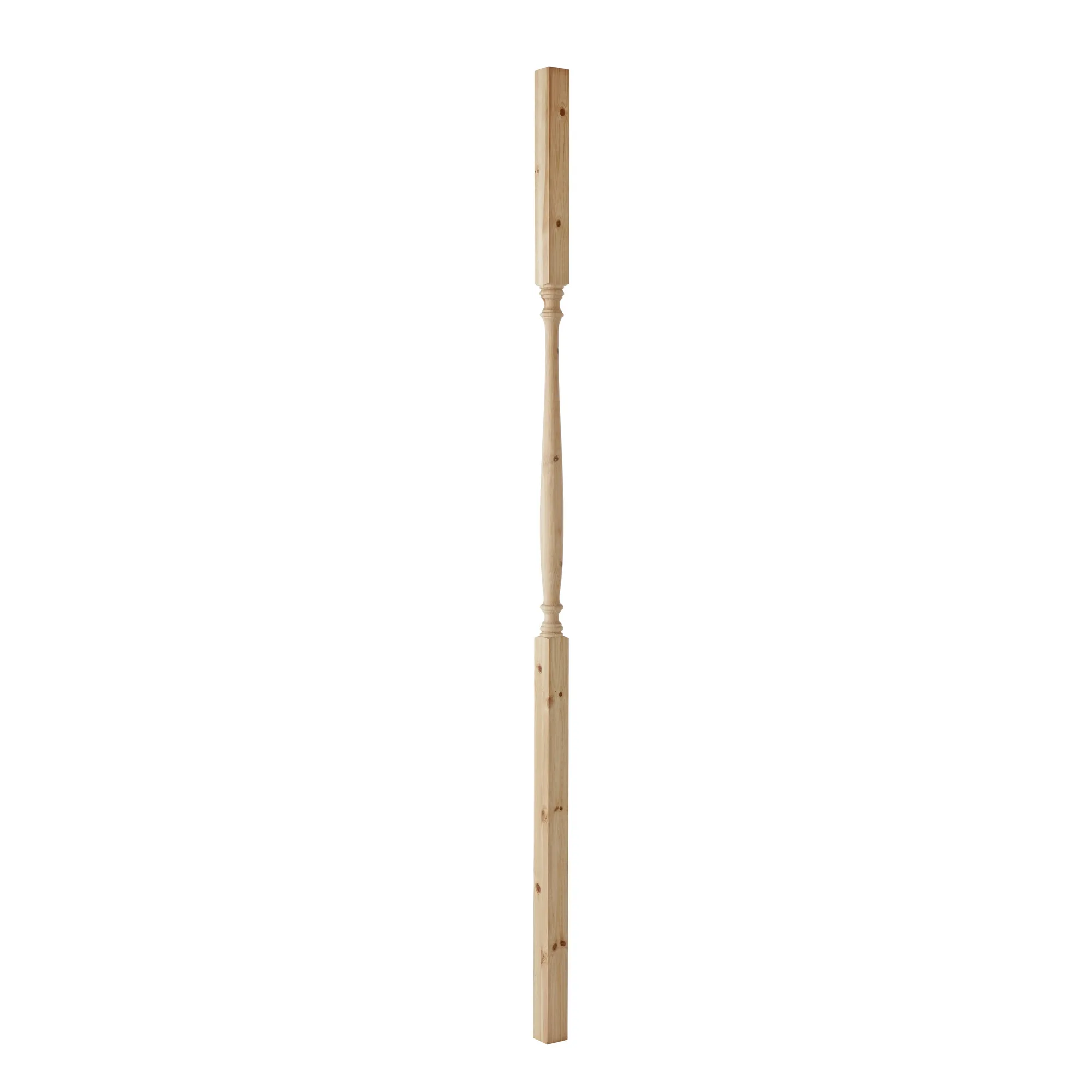 65 x 2500 Svarvad Fura BxHxD: 65x2500x65 mm