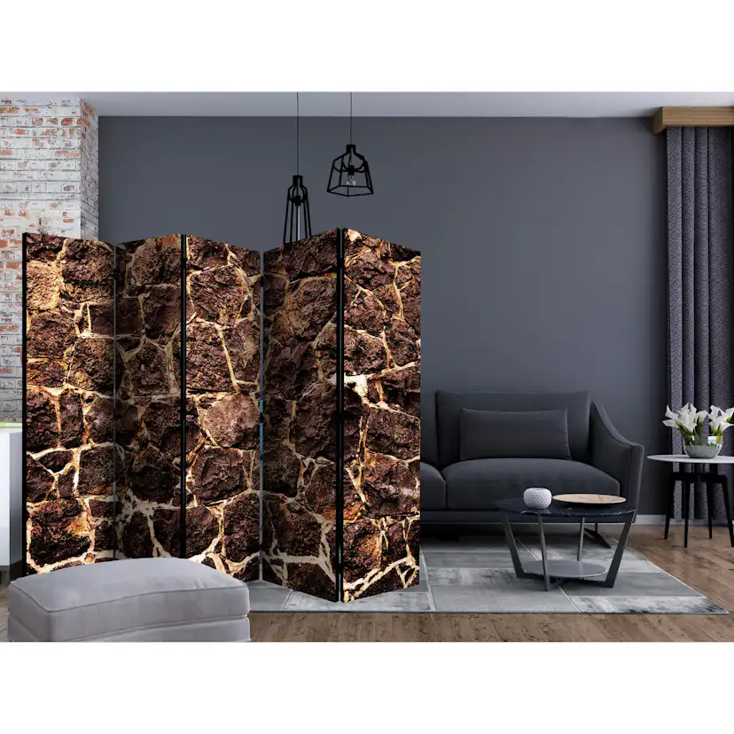 Rumsavdelare Arkiio Brown Cave II 225x172 cm