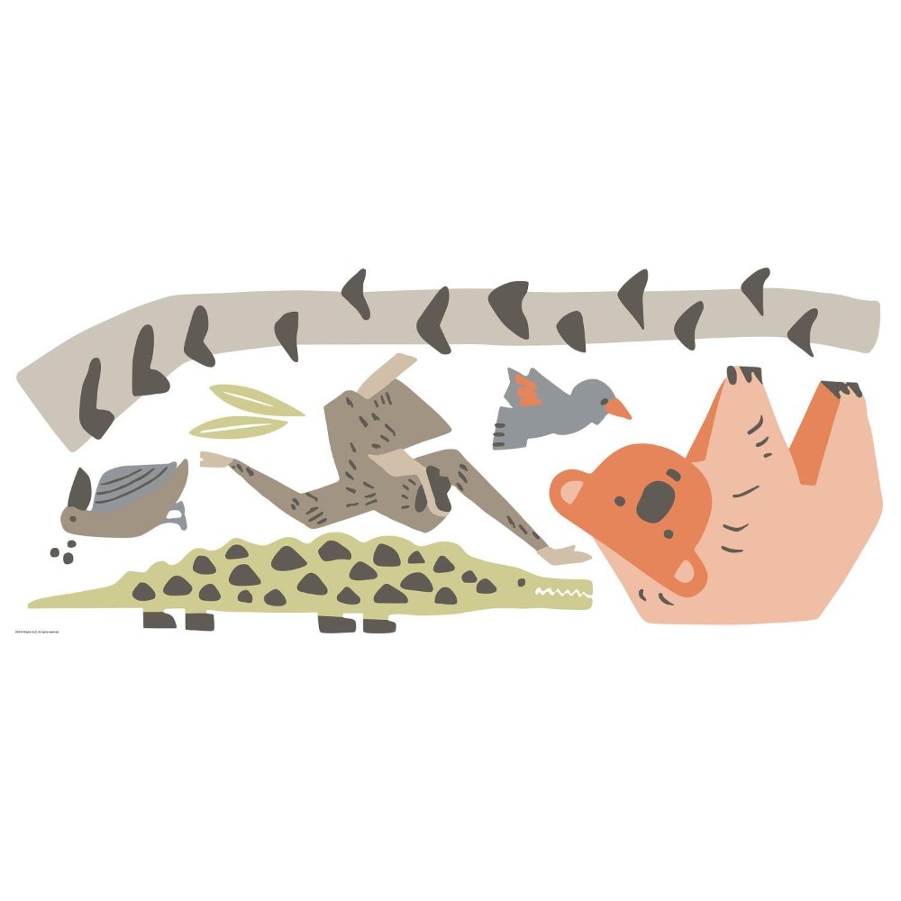 Väggdekor RoomMates Jungle Palm TreeGiant