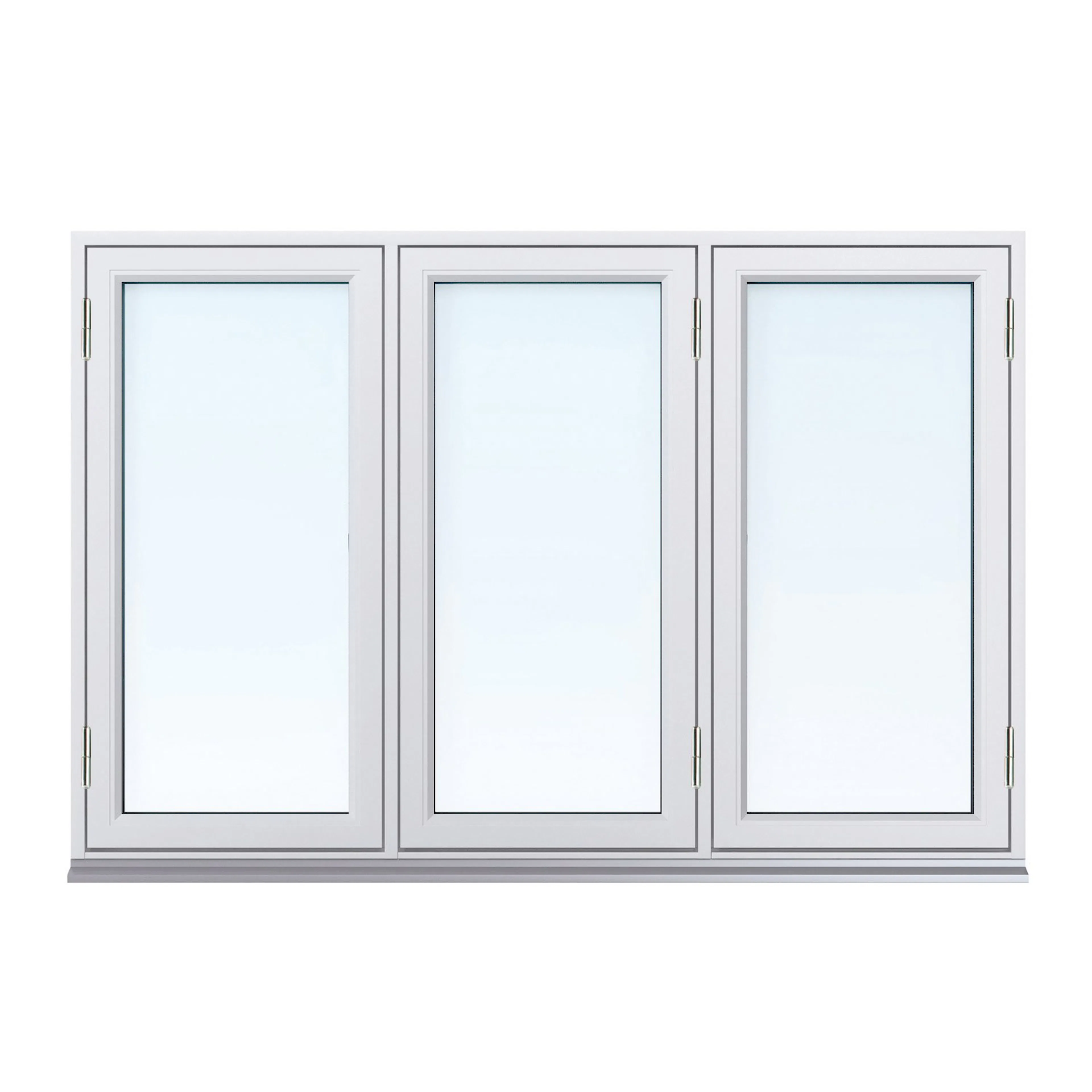 SF Sidohängt Balans 3-Glas Alu 160x60 3-Luft Svanenmärkt BxH 160x60 cm.