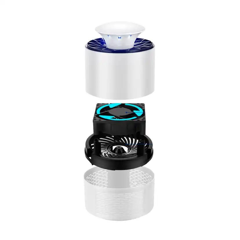 Myggfångare Lykke 360 Deluxe Vit