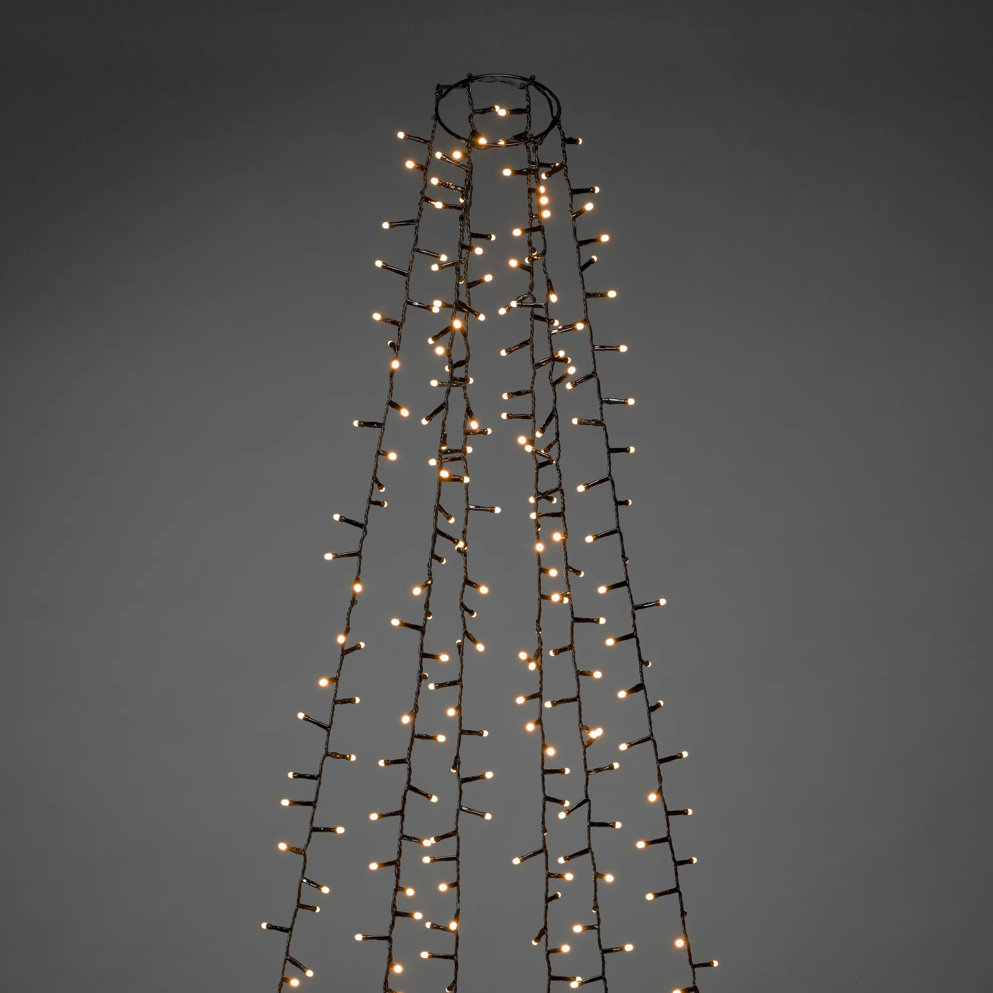 Julgransslinga 660 LED H240 Amber, L: 2,4 m