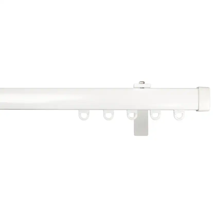 Gardinskena Set Kirsch Flexi-skena 160cm för Gardinupphängning