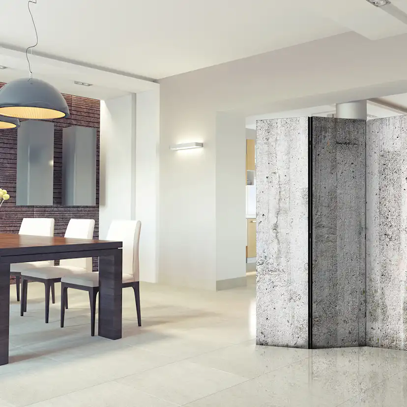 Rumsavdelare Skärmvägg Arkiio Grey Emperor 135x172 cm