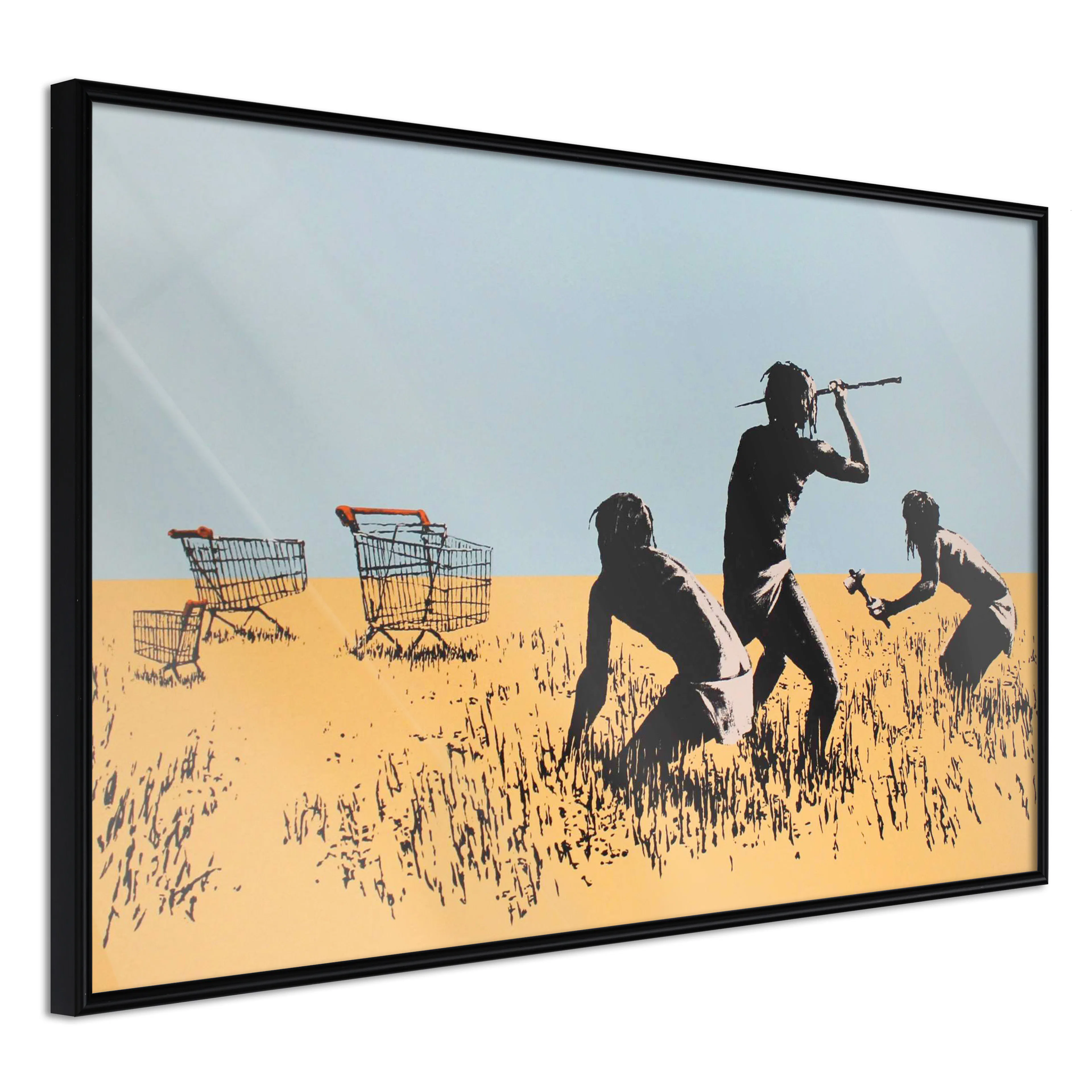 Affisch - Trolley Hunters [Poster] 60x40 Svart ram, 60x40 cm