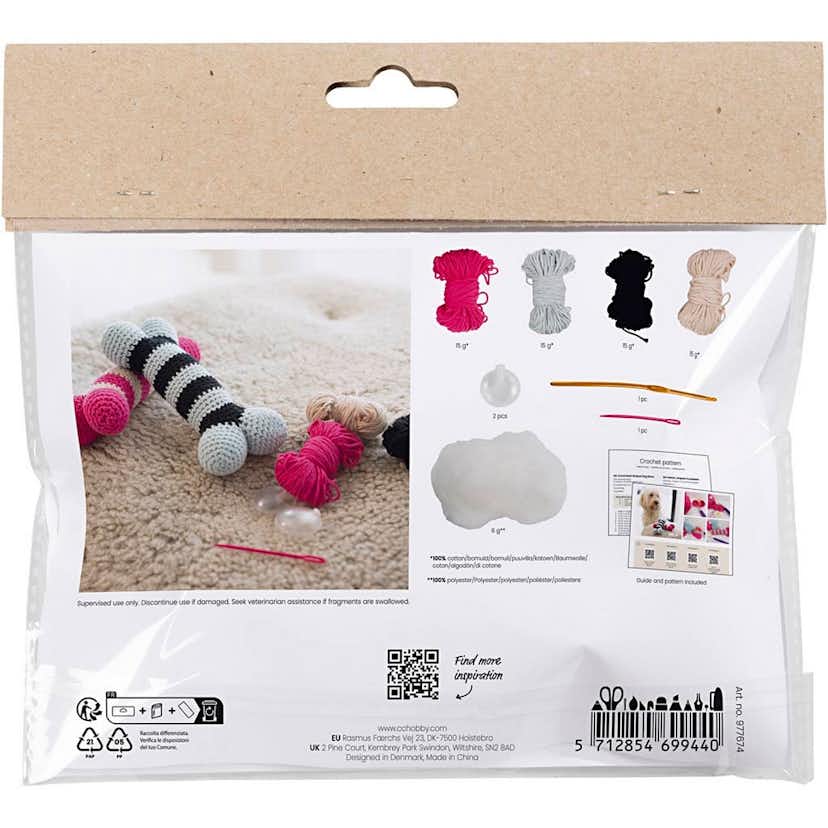DIY-kit Creativ Company Virkning Hundben
