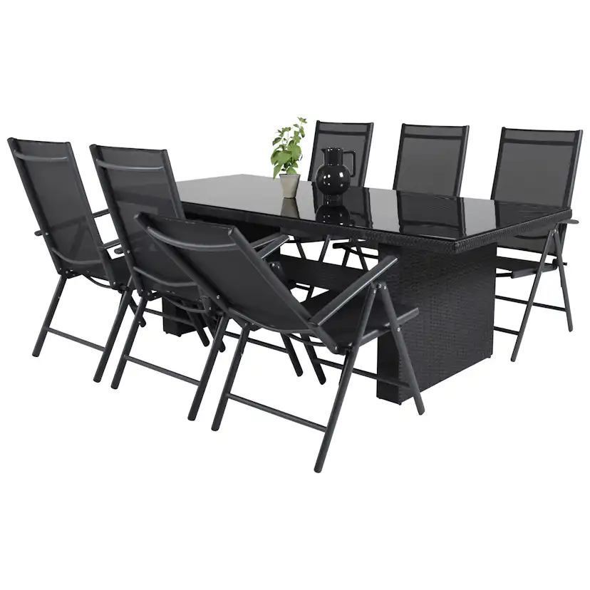 Matgrupp Venture Home Pishi 200 med 6 Bront Stolar