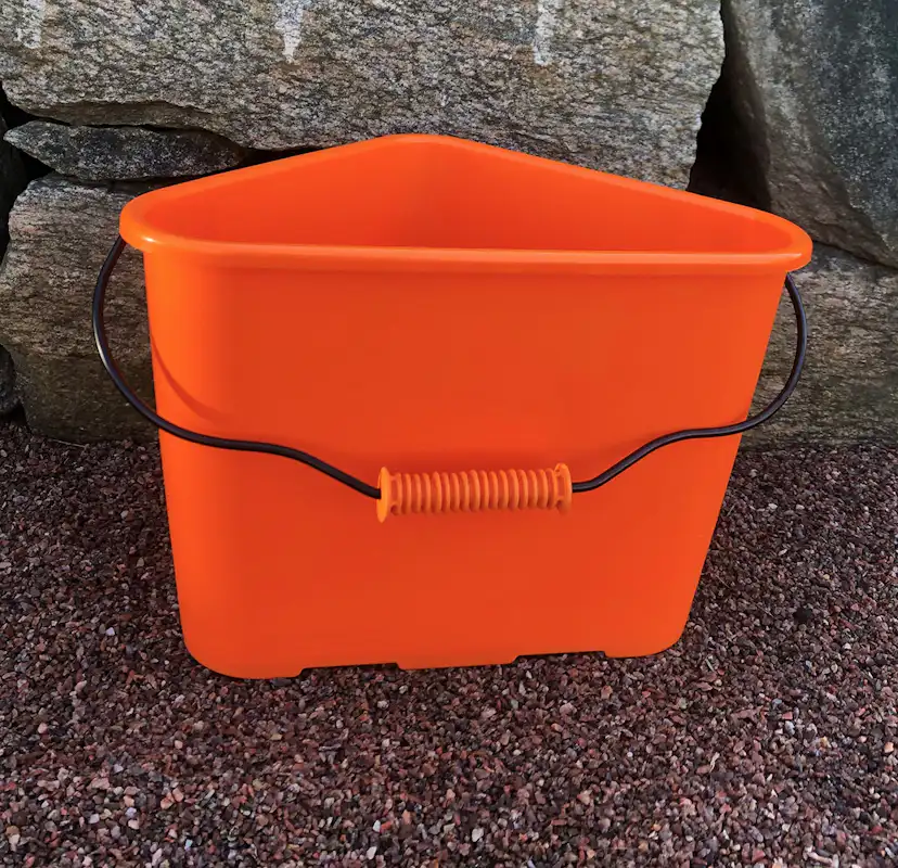 Hink Flexigarden Trican med Softgriphandtag Cerise, Orange, Lime 17 l