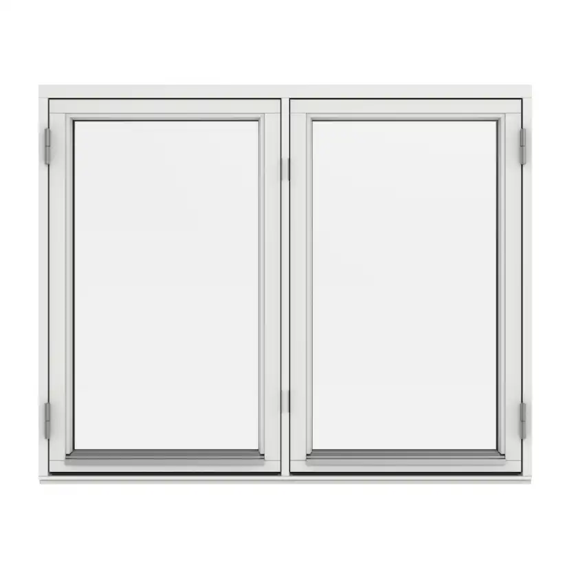 Sidohängt Fönster Outline 3-Glas Trä 2-Luft
