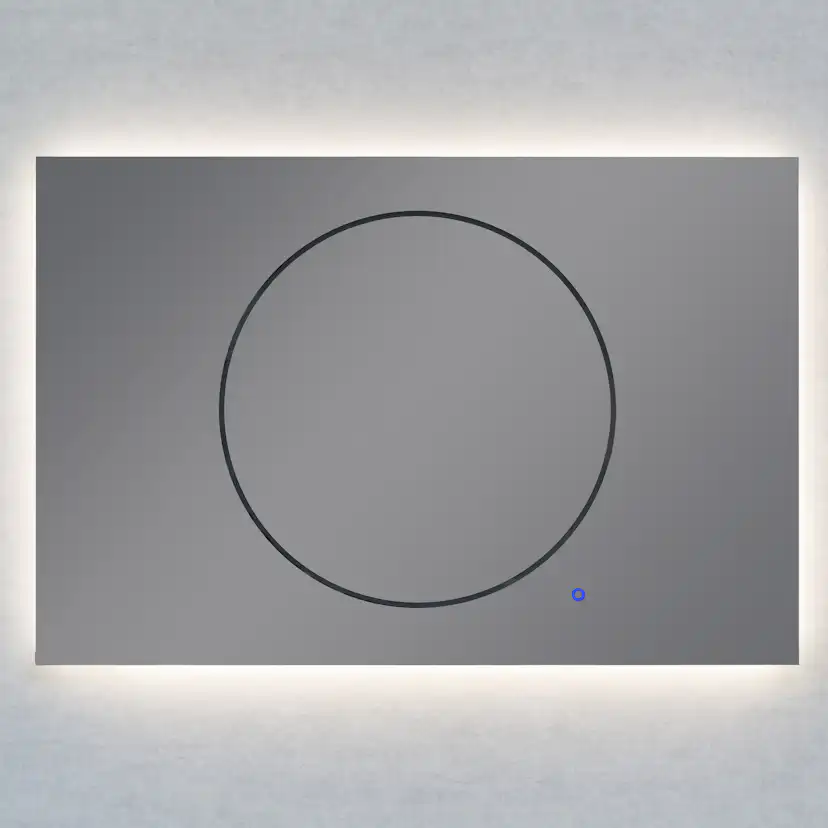 Spegel Vidi Mundo med LED-belysning