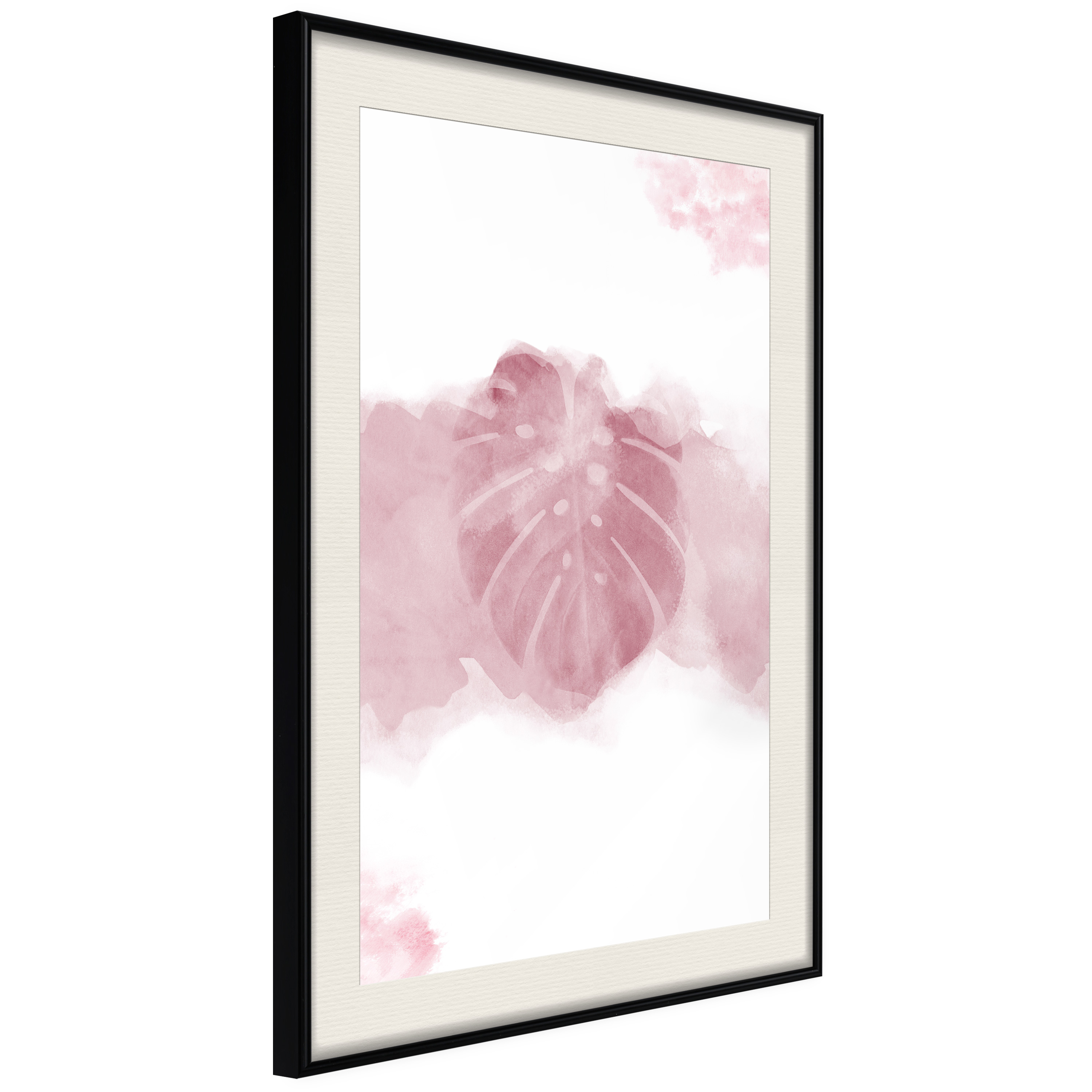 Affisch - Tropical Fog [Poster] 40x60 Svart ram med passepartout, 40x60 cm