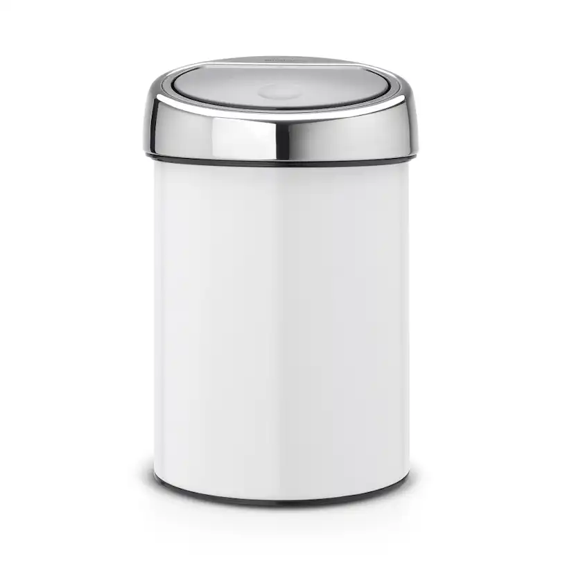 Soptunna Brabantia Touch Bin 3 L Brilliant Steel