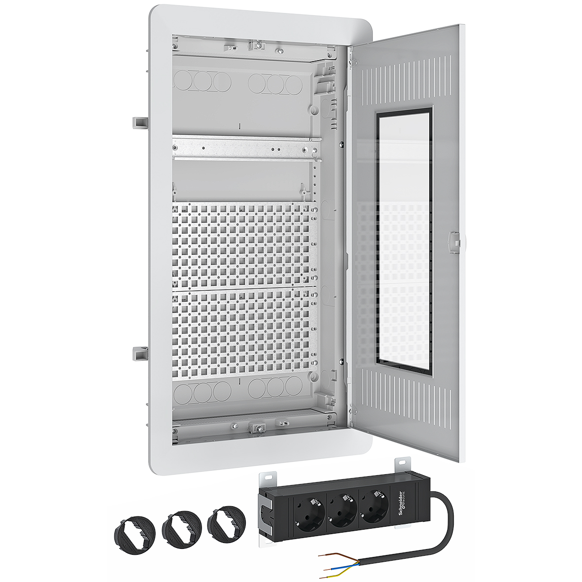 Mediakapsling Schneider Electric Resi9 KV Infälld 3–4 rader IP30