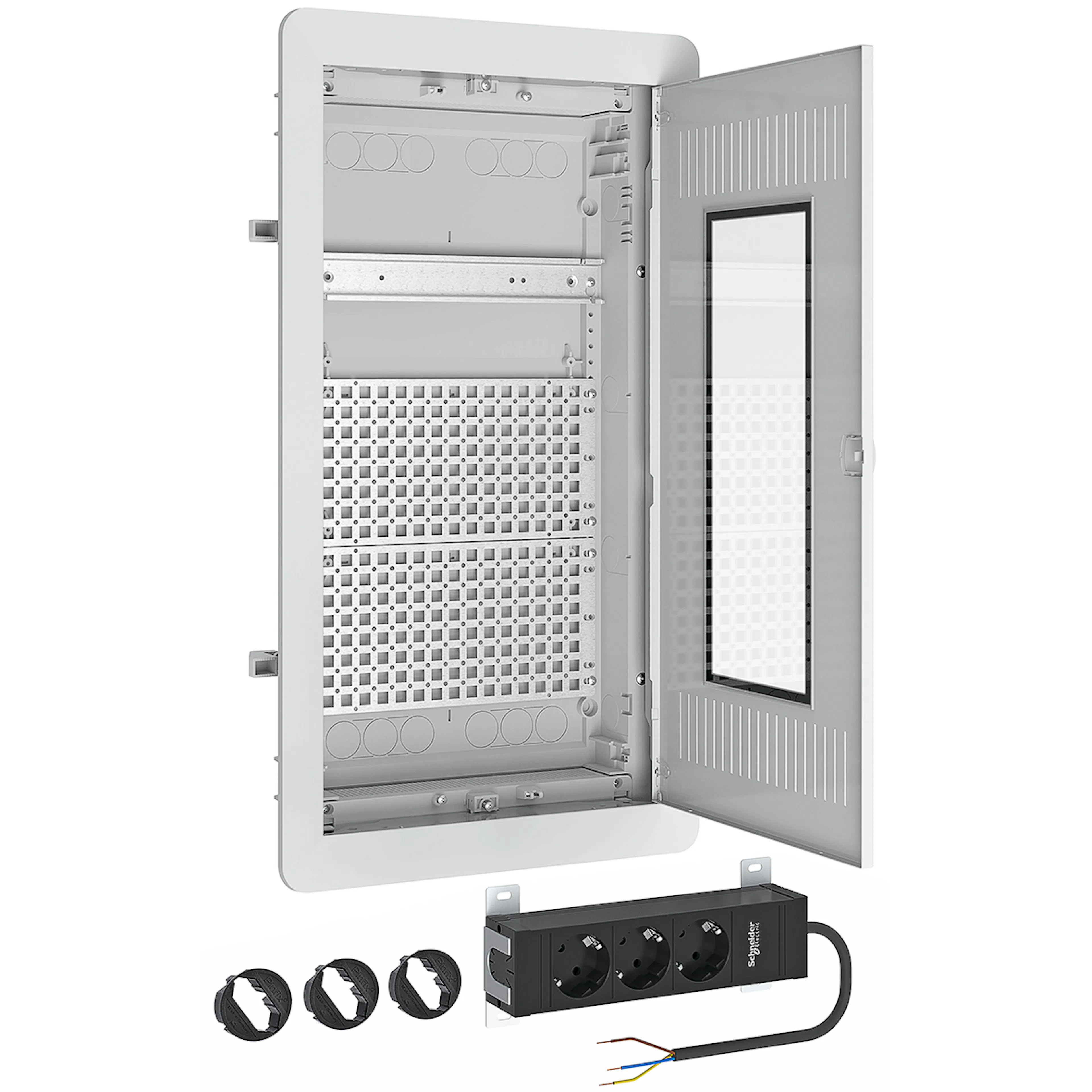 Mediakapsling Schneider Electric Resi9 KV Infälld 3–4 rader IP30