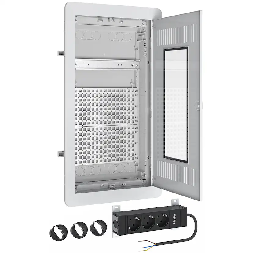 Mediakapsling Schneider Electric Resi9 KV Infälld 3–4 rader IP30