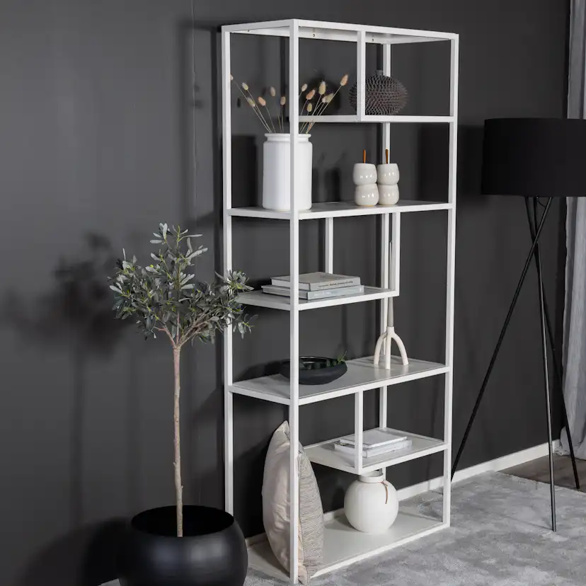 Bokhylla Venture Home Staal