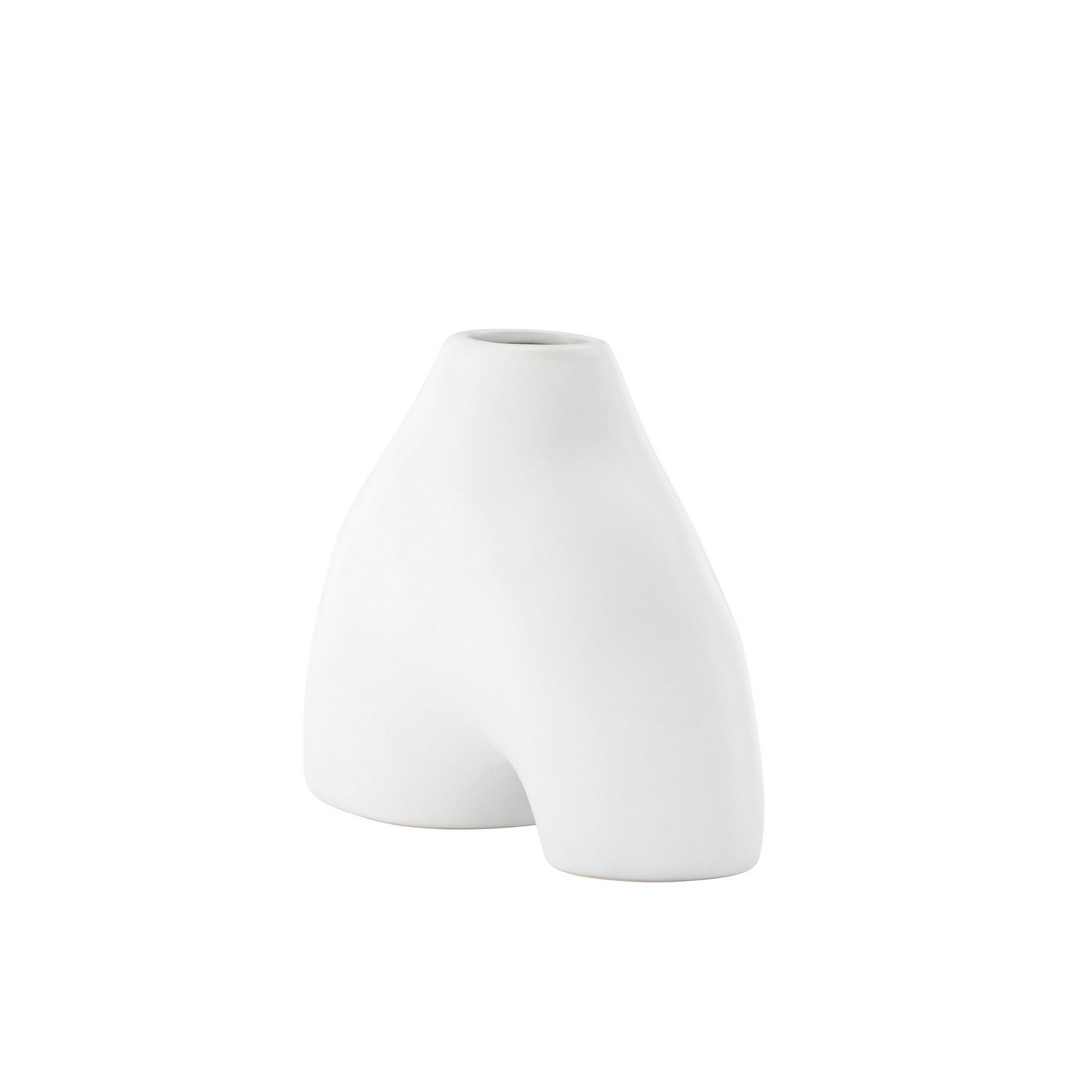 Kento Vase - White - 21*8*15Hcm Vit