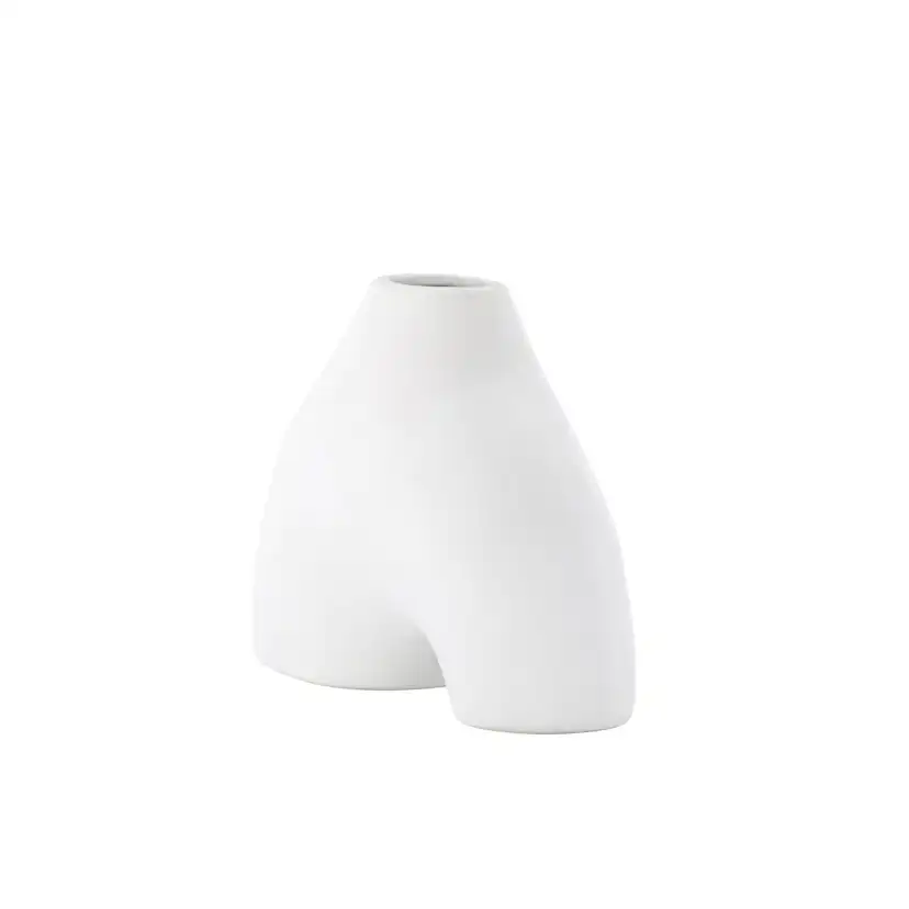 Kento Vase - White - 21*8*15Hcm Vit