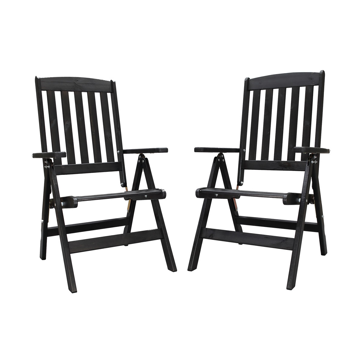 Trädgårdsmöbel Baltic Garden Olivia Svart 4-sits