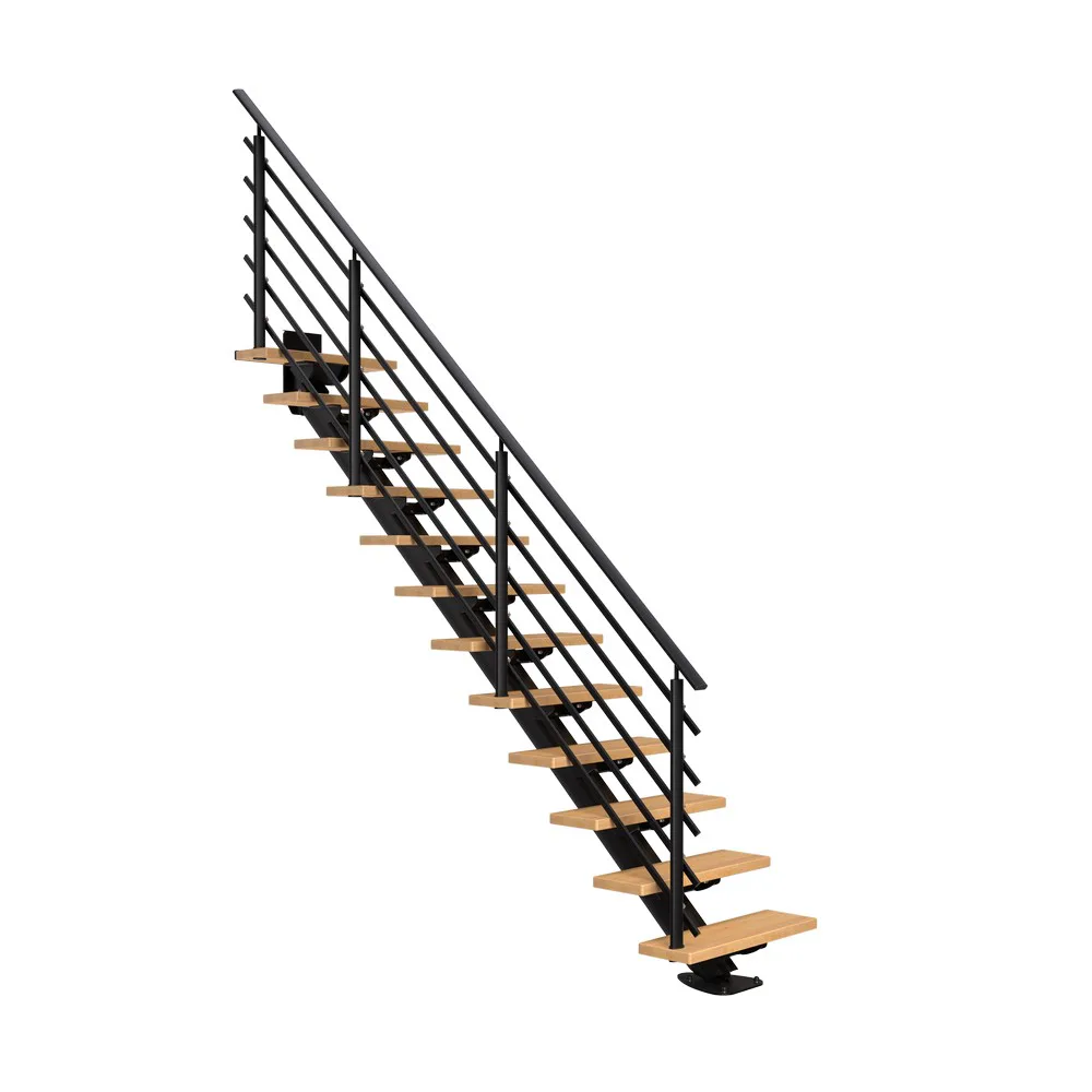 SYDNEY bok oljad rak svart PURE 11S 75W Svart, Bredd: 750 mm, Max Takhöjd: 2700 mm