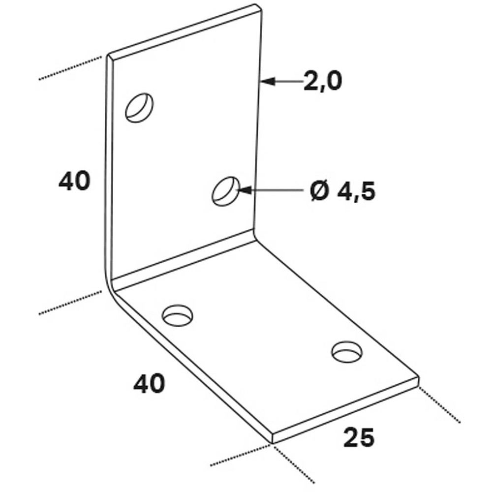 Vinkelbeslag FAST ABL