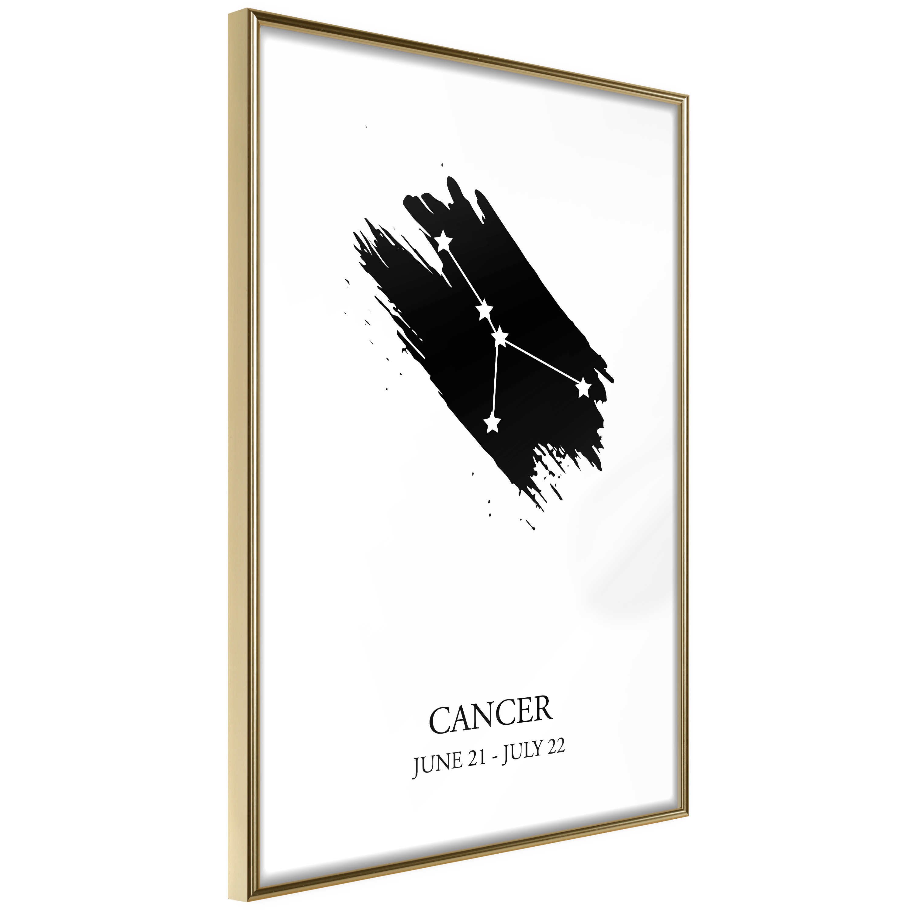 Poster Artgeist Affisch Zodiac Signs Cancer