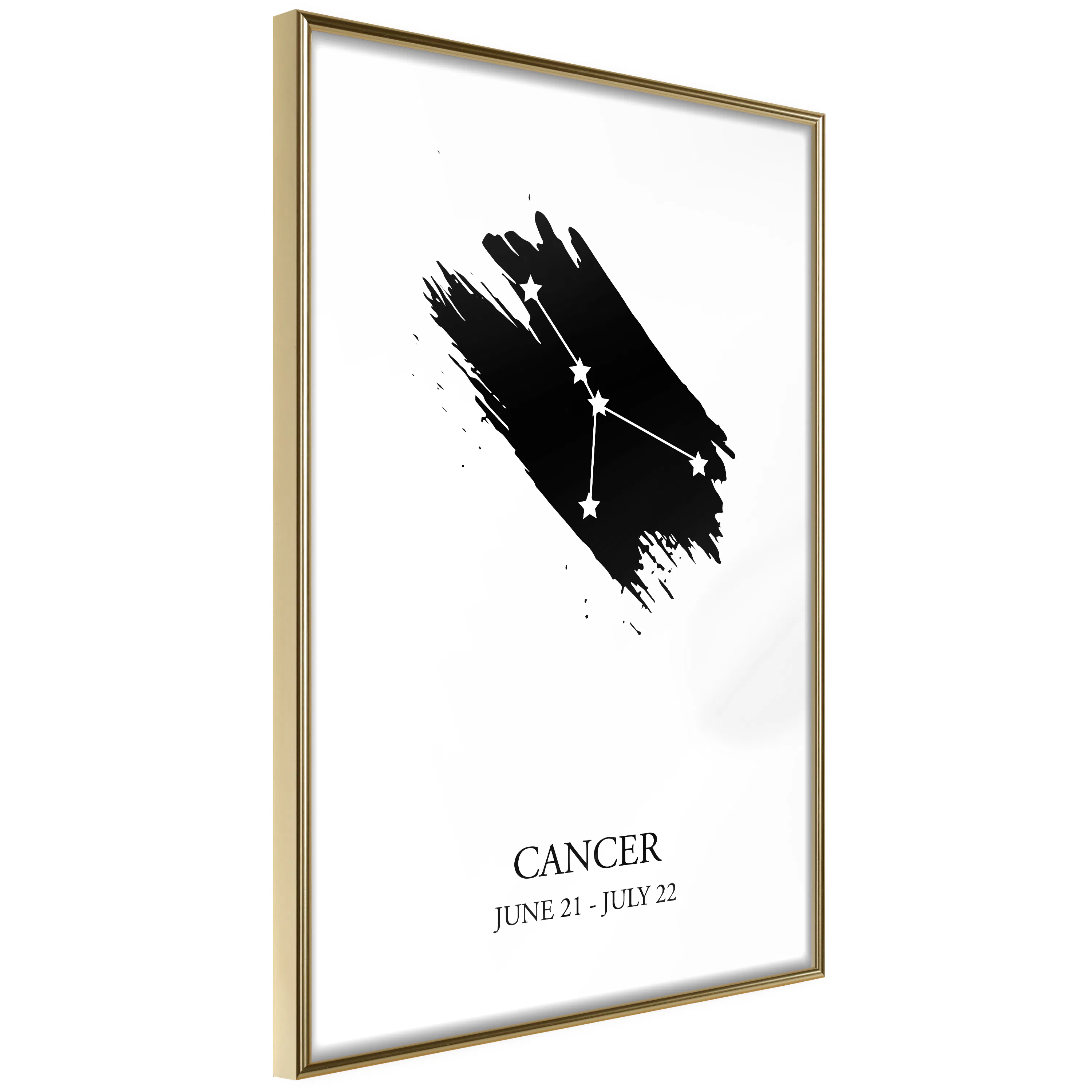 Poster Artgeist Affisch Zodiac Signs Cancer