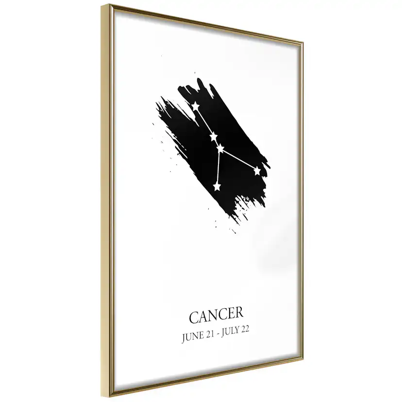 Poster Artgeist Affisch Zodiac Signs Cancer