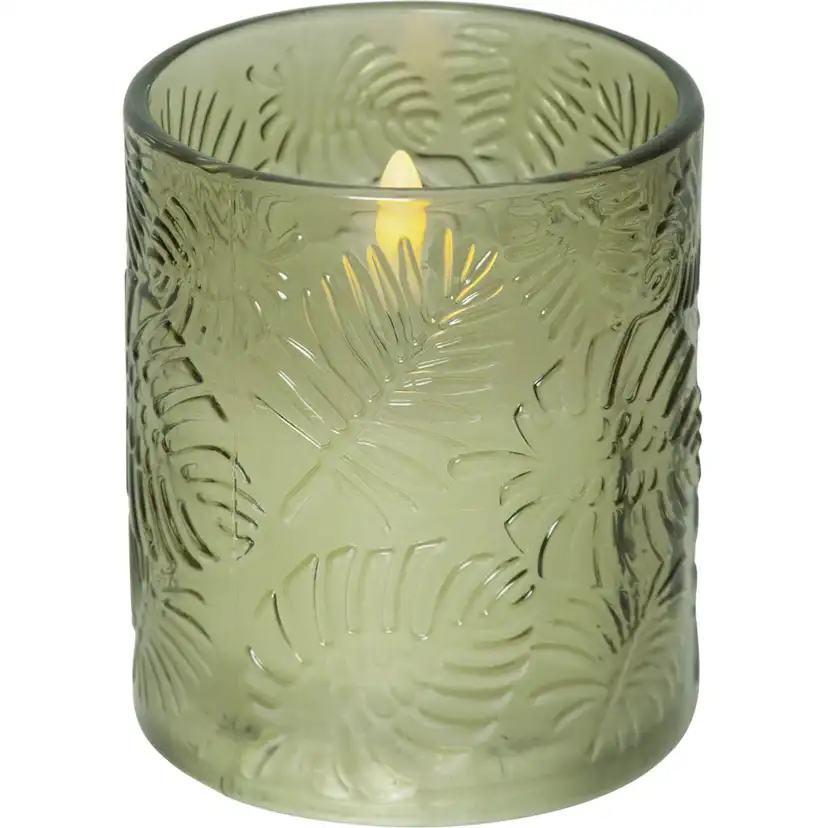 Blockljus Star Trading Flamme Leaf