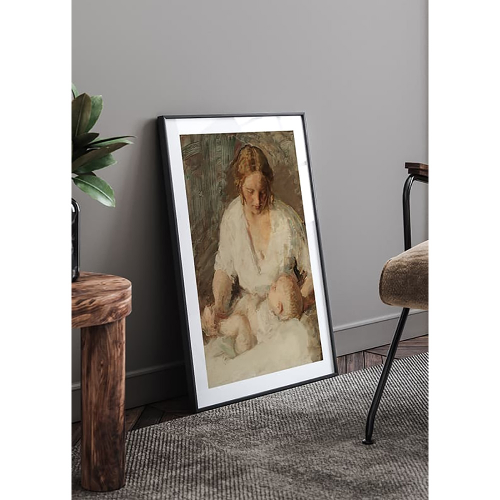 Poster Gallerix Mor Og Barn By Julius Paulsen