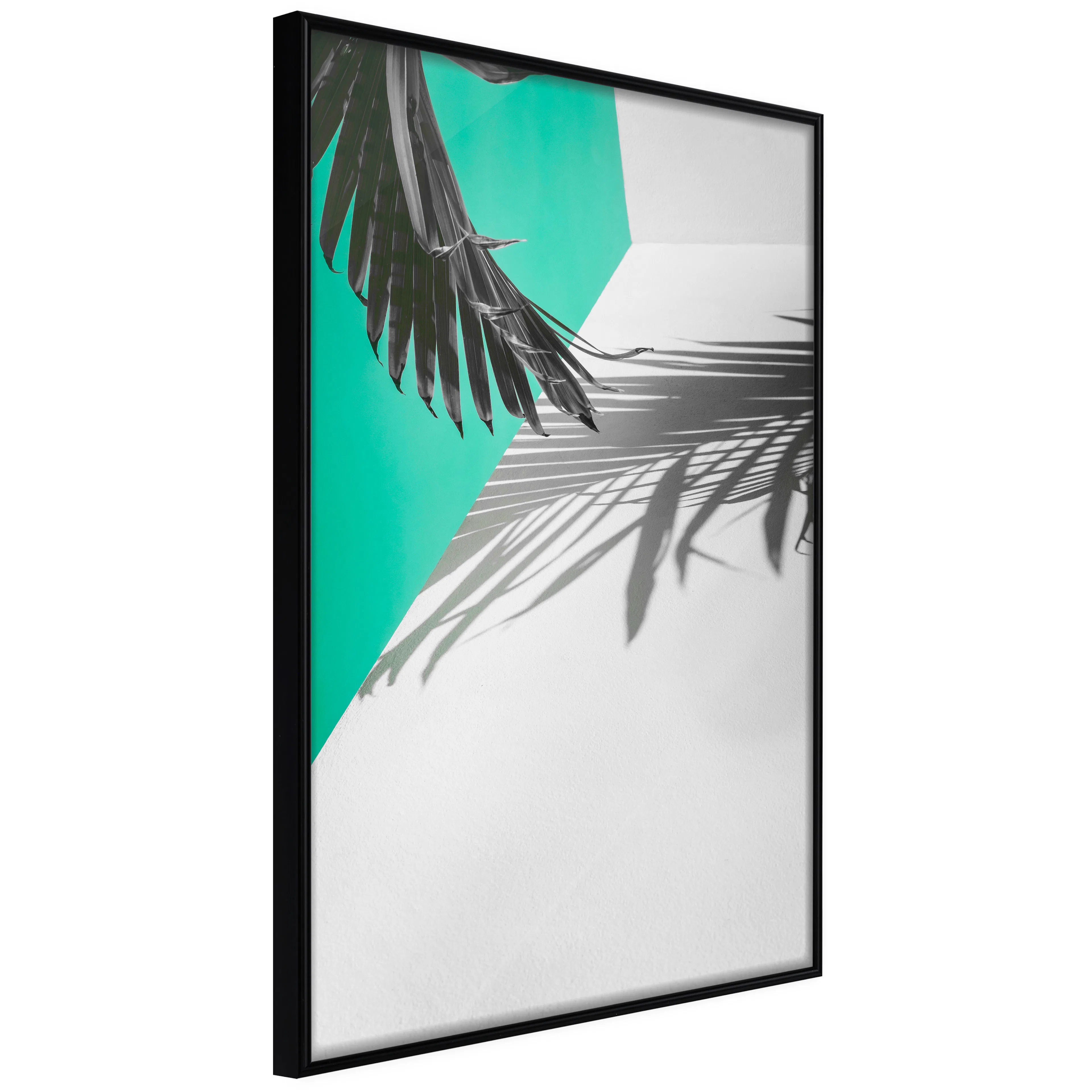 Affisch - Twig Shadow [Poster] 40x60 Svart ram, 40x60 cm