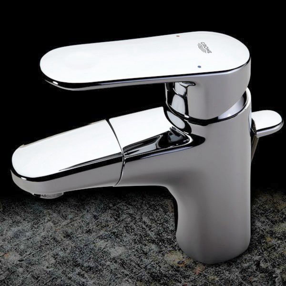 Tvättställsblandare Grohe Europlus 33155 med Utdragbar Pip