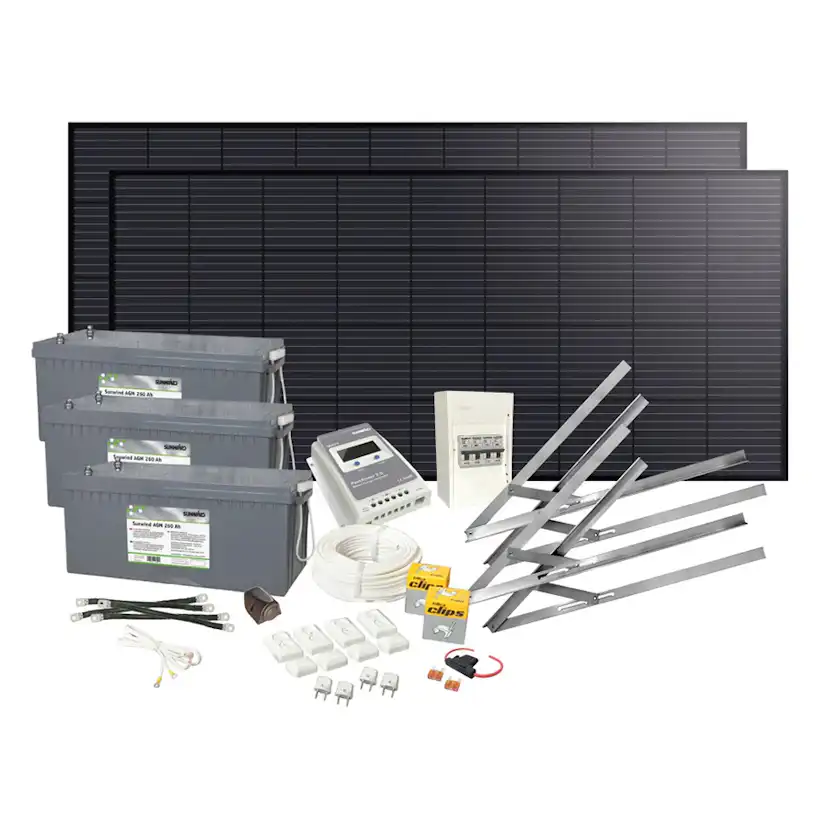 Solpanelspaket Sunwind 400W Basic
