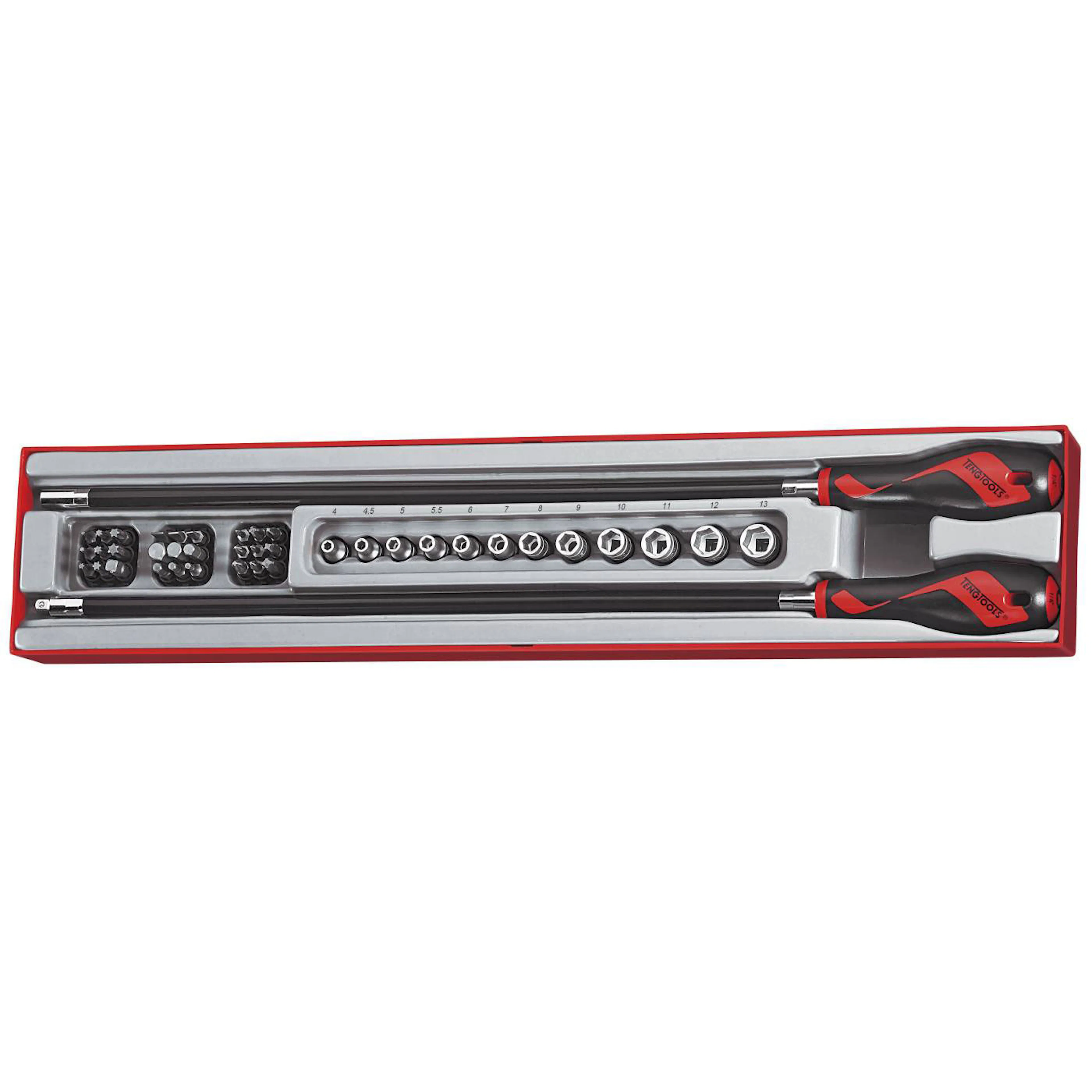 Skruvmejselhandtagssats 41 delar Teng Tools TTXMD41N