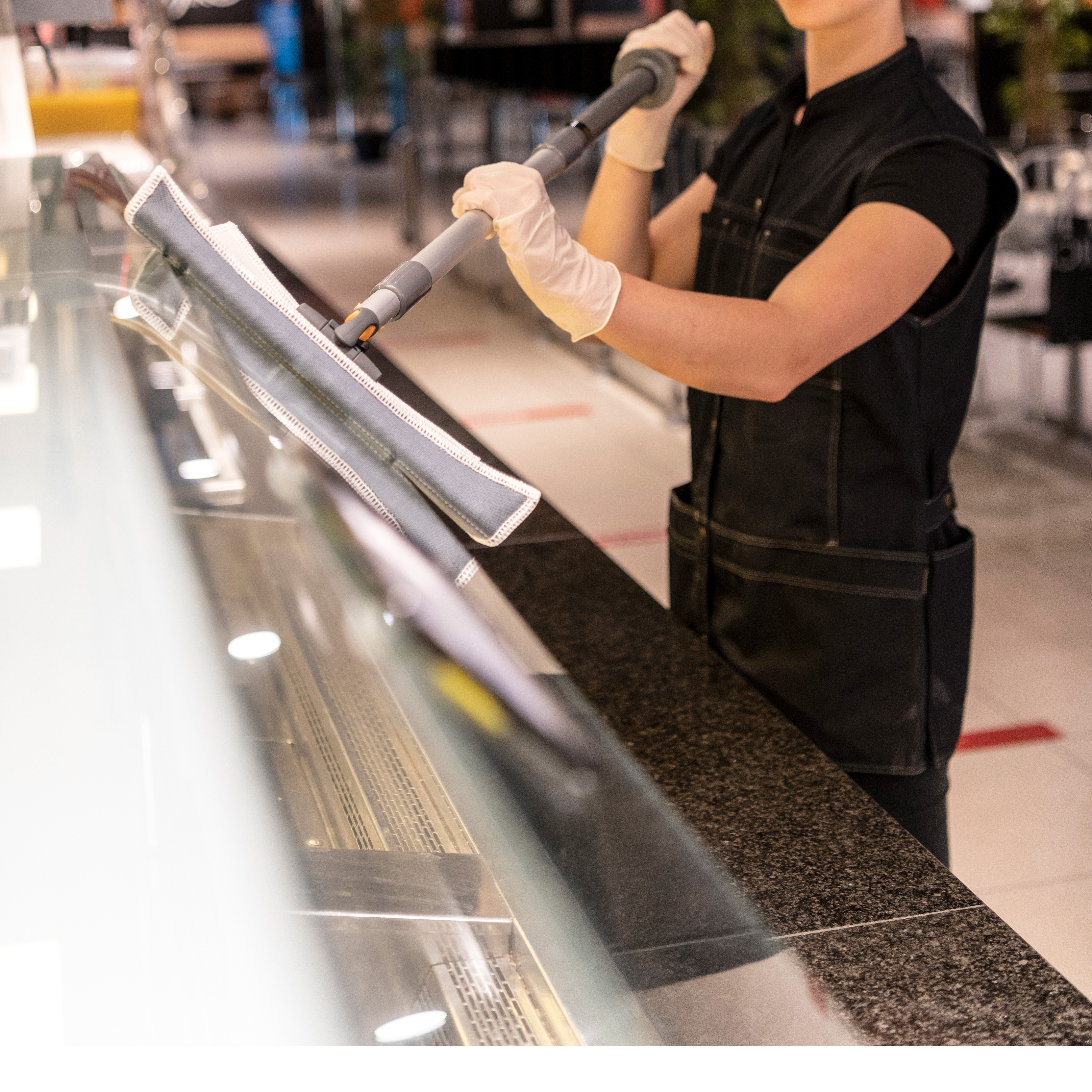 Mopp Vikan Kit Easyshine Kit m/Flexibelt Moppstativ