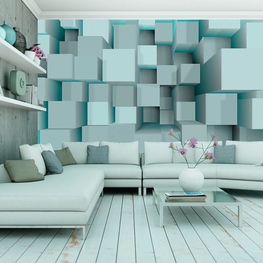Fototapet Arkiio Blue Puzzle