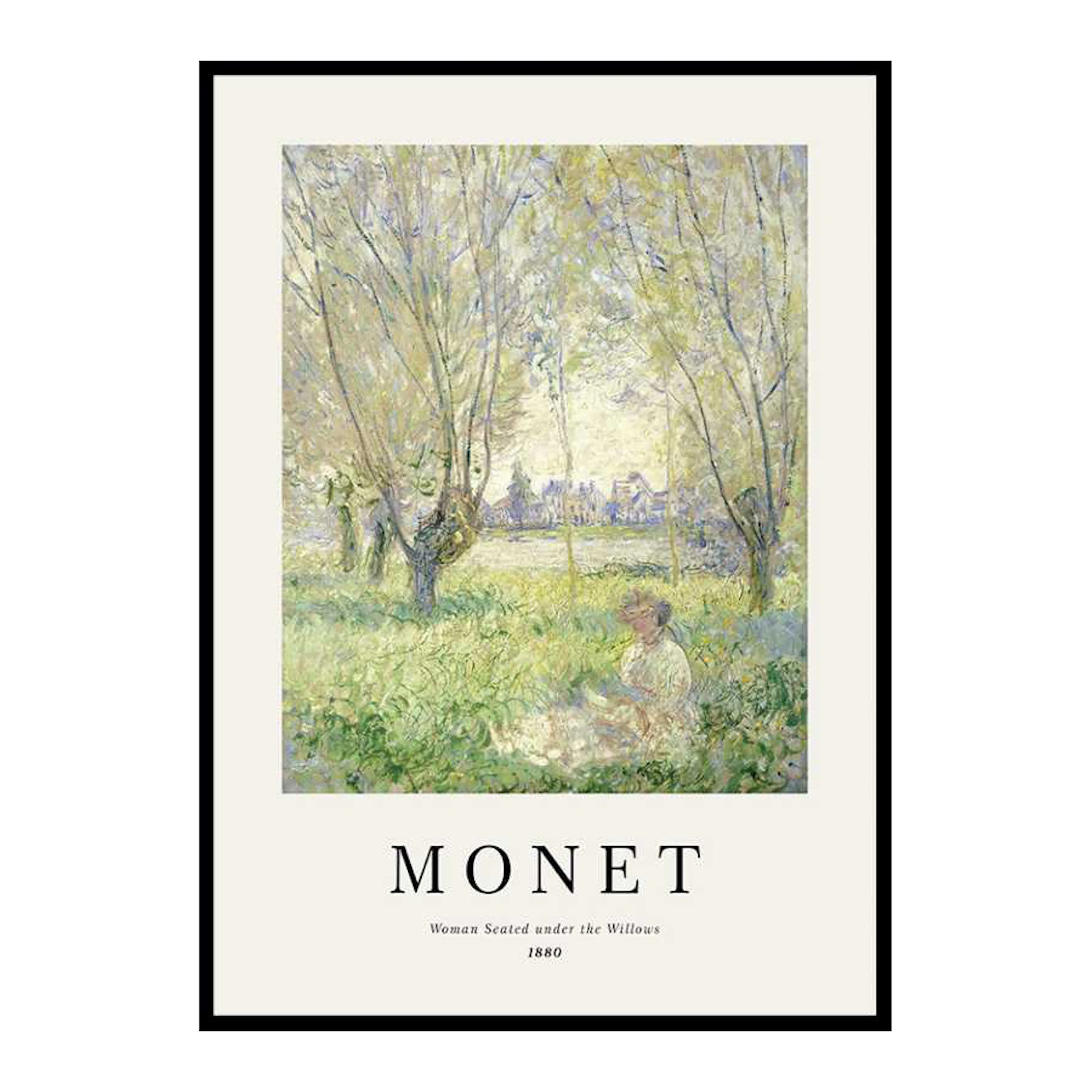 Monet Williows 50x70 cm